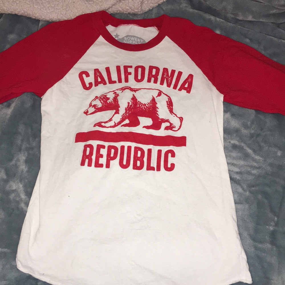 California Republic Baseball Tee!